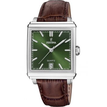Ceas de barbati  20681/7 verde clasic
