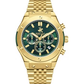 Ceas de barbati BEVERLY HILLS BP3773X.170 verde fashion
