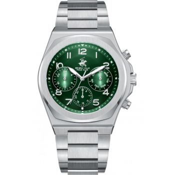 Ceas de barbati BEVERLY HILLS BP3777X.370 verde fashion