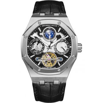 Ceas de barbati BEVERLY HILLS BP3787X.351 negru fashion