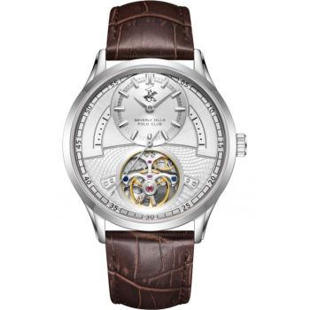 Ceas de barbati BEVERLY HILLS BP3795X.332 - maro fashion