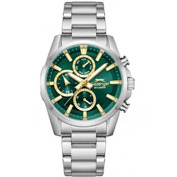 Ceas de barbati  SL.09.2522.2.04 verde fashion