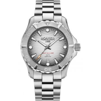 Ceas de dama  860833 41 15 70 - sportiv din otel inoxidabil - potrivit pentru scufundari