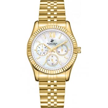 Ceas de dama BEVERLY HILLS BP3169C.121 - fashion - cu cureaua de aur
