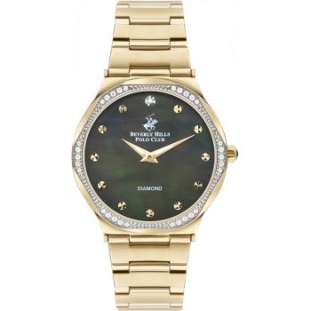 Ceas de dama BEVERLY HILLS BP3399C.170 verde in stil fashion - ideal ca cadou