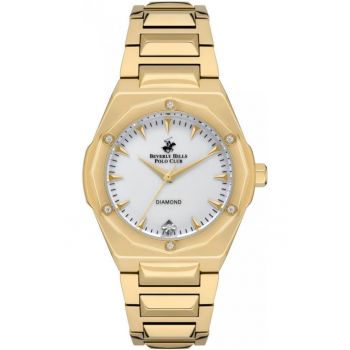 Ceas de dama BEVERLY HILLS BP3561X.110 - cu un design aur fashion - ideal ca si cadou