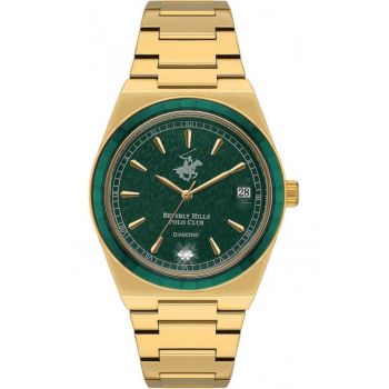 Ceas de dama BEVERLY HILLS BP3562C.170 - verde fashion - ideal ca cadou