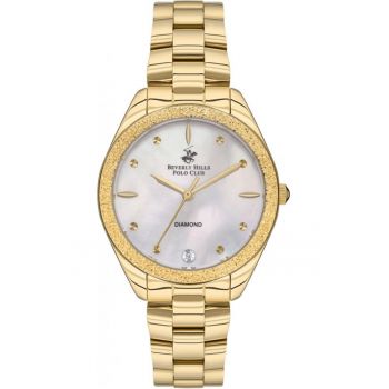 Ceas de dama BEVERLY HILLS BP3564C.120 fashion - aur - perfect pentru cadou