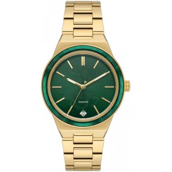 Ceas de dama BEVERLY HILLS BP3584X.170 - verde fashion - perfect pentru cadou