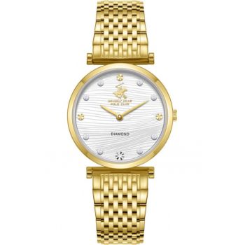 Ceas de dama BEVERLY HILLS BP3737X.130 - fashion - aur cu diamante