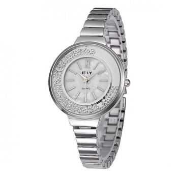 Ceas de dama E-LY CS604, stil Fashion, bratara metalica