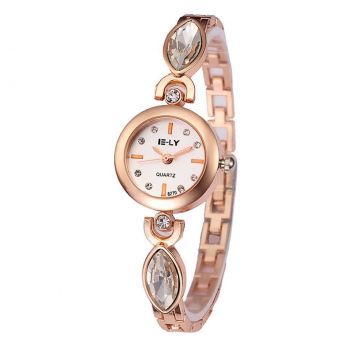 Ceas de dama elegant E-LY, bratara metalica