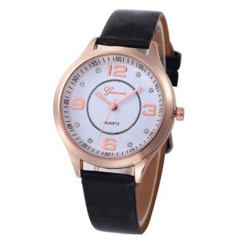 Ceas de dama elegant Geneva CS412, curea piele