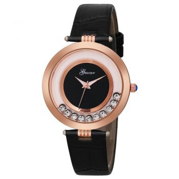 Ceas de dama elegant Gescar CS649, curea piele