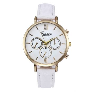 Ceas de dama Fashion Geneva, curea piele