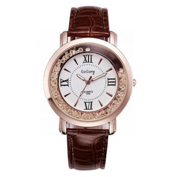 Ceas de dama Fashion GoGoey CS353, curea piele