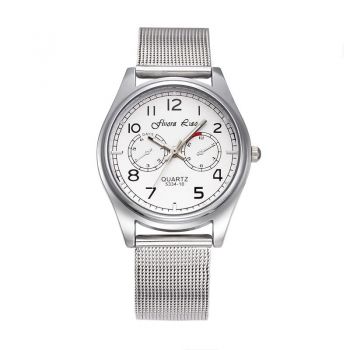 Ceas de dama, Fluora Riao Fashion, bratara metalica