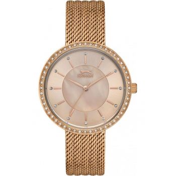 Ceas de dama  SL.09.2049.3.04 roz si aur roz din moda ca un cadou