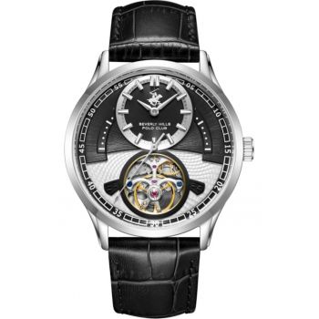 Ceas de lux pentru barbati BEVERLY HILLS BP3795X.361 - negru - cu stil fashion