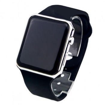 Ceas de mana LED CS616, unisex Airforce negru