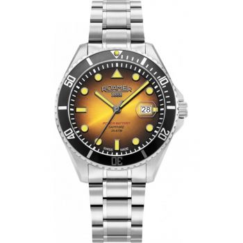 Ceasul barbatesc  969845 41 95 20 galben sport pentru scufundari