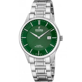 Ceasul de barbati  20067/5 verde clasic pentru inot