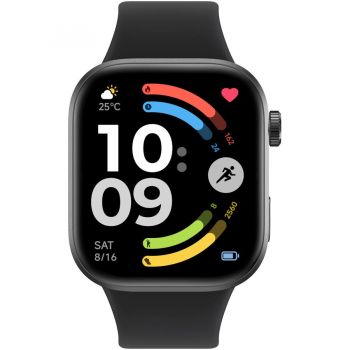Xiaomi Ceas Smartwatch Redmi Watch 6, ecran AMOLED 2.07, GPS, Bluetooth 5.4, baterie 550 mAh, Autonomie 24 zile, Obsidian Negru