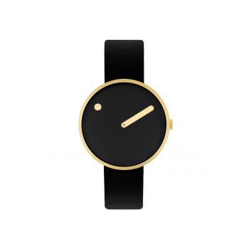 34087-4114G Unisex Black 34mm 5ATM