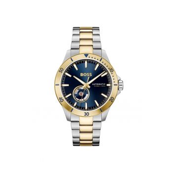 Ceas barbatesc  1514201 Automatic Argintiu - Auriu