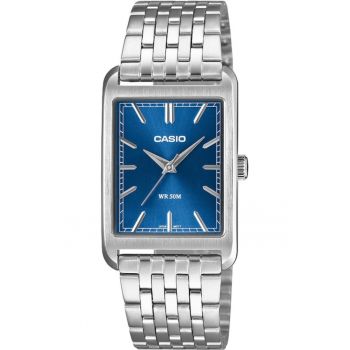 Ceas barbatesc  MTP-B215D-2AVER Quartz Argintiu