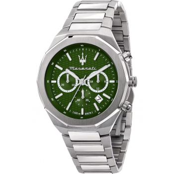 Ceas barbatesc  Otel inoxidabil - 10 ATM - Quartz - Multicolor