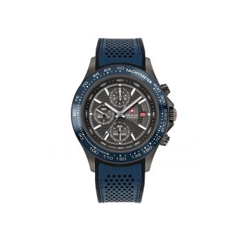 Ceas barbatesc  Quartz Gri - Albastru