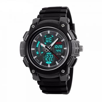 Ceas Barbatesc SKMEI CS898, curea silicon, digital watch, rezistent 3ATM