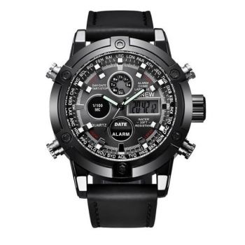Ceas Barbatesc XINEW CS1000, Fashion & Casual, curea piele, model negru