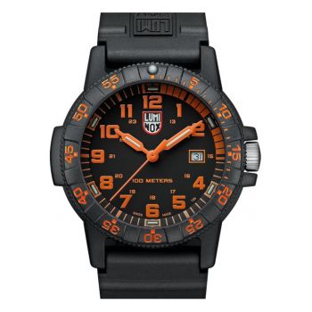 Ceas barbati  Leatherback Sea Turtle 44mm - 10 ATM - negru