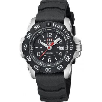 Ceas barbati -  Quartz - Cauciuc - Negru