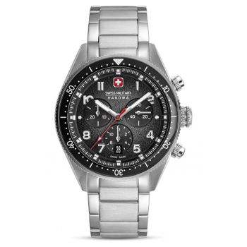 Ceas barbati - Swiss Military Honowa - Argintiu