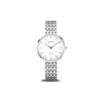 Ceas dama  19334-004 - 34mm - argintiu
