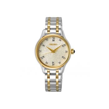 Ceas dama  SRZ550P1 Quartz Argintiu - Auriu