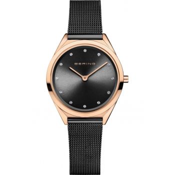 Ceas de dama  17031-162 negru - stil fashion clasic