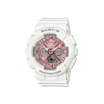 Ceas de dama  Baby-G - 43mm - 10ATM - Alb - Alb