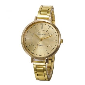 Ceas de dama elegant Geneva CS995, bratara metalica