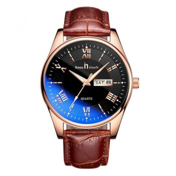 Ceas pentru barbati, Keep in Touch CS1145, curea piele, maro