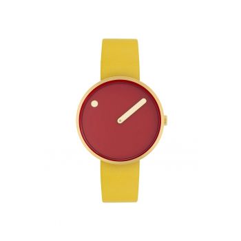 34097-6114G Unisex Cinnamon Red 34mm 5ATM