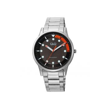 Ceas analogic barbatesc  Q50B-006PY - argintiu