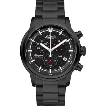 Ceas barbatesc  87466.46.61BK Quartz Negru