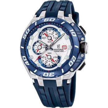 Ceas barbatesc  F20755/1 Quartz Albastru