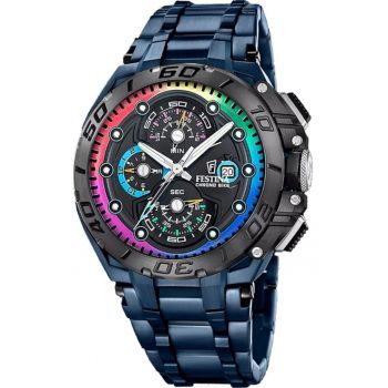 Ceas barbatesc  F20759/1 Quartz Albastru