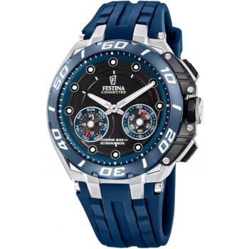 Ceas barbatesc  F20763/1 Quartz Albastru