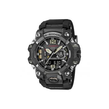 Ceas barbatesc  GWG-B1000-1AER - gri - 56x18mm - curea de piele - mecanism solar - rezistenta la apa 200m
